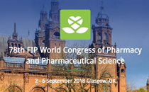 Inscripciones abiertas al 78° Congreso Mundial de Farmacia de la FIP Glasgow 2018