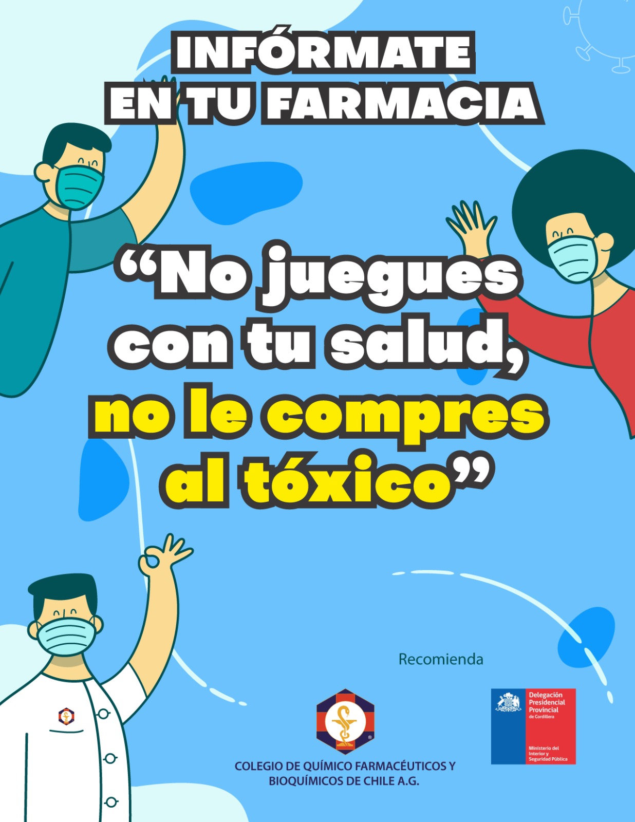 Colegio Lanza Campaña “No le compres al tóxico”